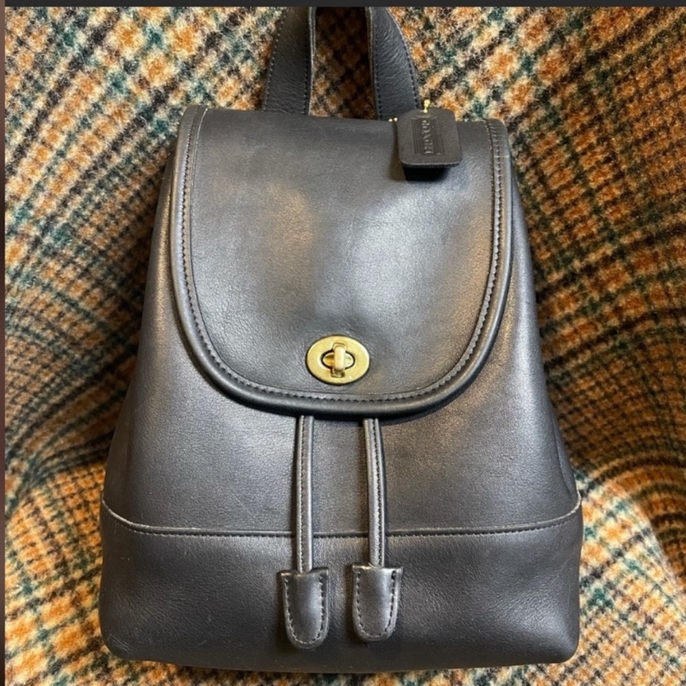 Coach Black Daypack #9960